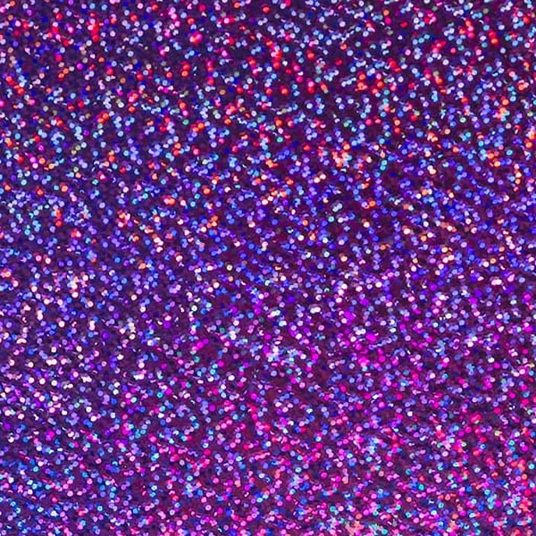 Siser Holographic HTV Iron On Heat Transfer Vinyl 10 x 12 3 Precut Sheets  - Purple 