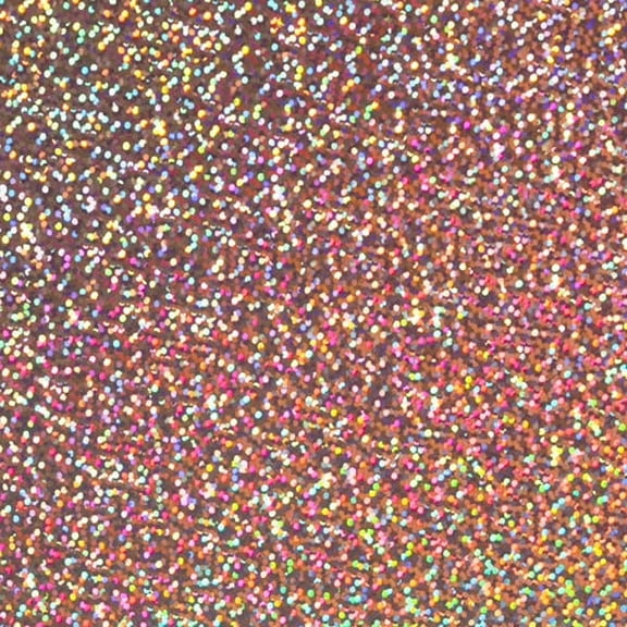 Siser Holographic HTV Iron On Heat Transfer Vinyl 20" x 12" 3 Precut Sheets - Blush