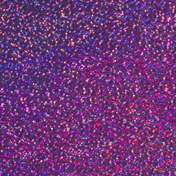 Siser Holographic HTV Iron On Heat Transfer Vinyl 20" x 12" 3 Precut Sheets - Violet