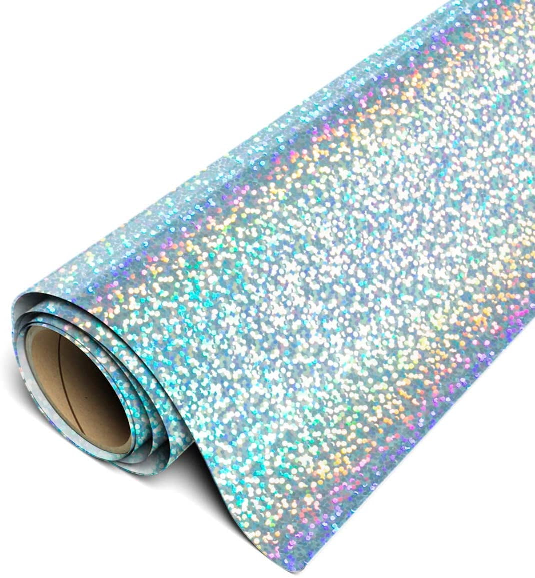 Siser Holographic HTV Iron On Heat Transfer Vinyl 20" x 150ft (50 Yards) Roll - Sky