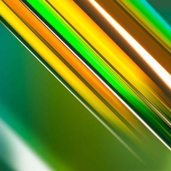 Siser Holographic HTV Iron On Heat Transfer Vinyl 20" x 15ft (5 Yards) Roll - Rain Forest Pearl