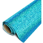 Siser Holographic HTV Iron On Heat Transfer Vinyl 20 x 3ft Roll - Aqua