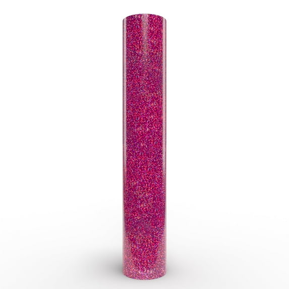 Siser® Holographic Heat Transfer Vinyl Fuchsia 11.8" x 24" Roll