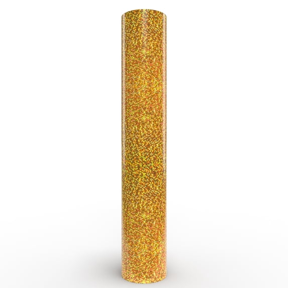 Siser Holographic Heat Transfer Vinyl Gold 11.8" x 60" Roll