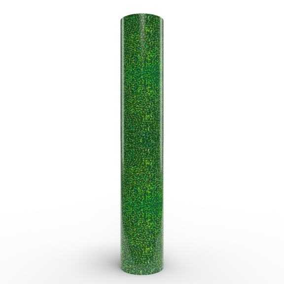 Siser Holographic Heat Transfer Vinyl Green 11.8" x 60" Roll