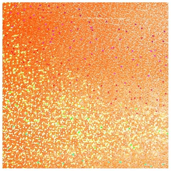 Siser Holographic Heat Transfer Vinyl (HTV) - Orange