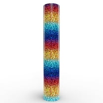 Siser® Holographic Heat Transfer Vinyl Rainbow 11.8" x 24" Roll