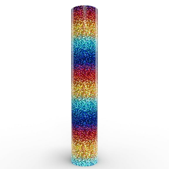 Siser® Holographic Heat Transfer Vinyl Rainbow 11.8" x 24" Roll