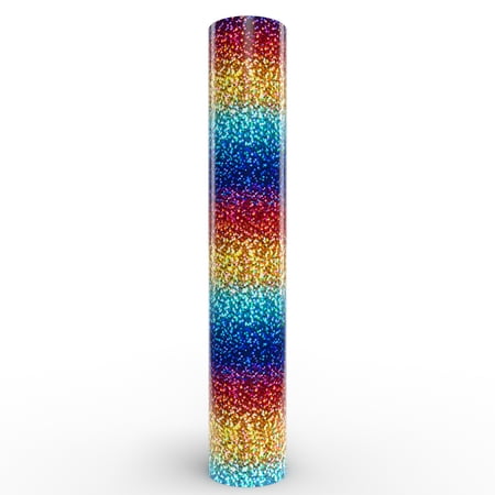 Siser Holographic Heat Transfer Vinyl Rainbow 11.8" x 24" Roll