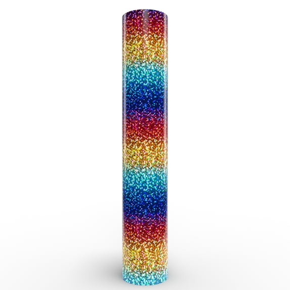 Siser Holographic Heat Transfer Vinyl Rainbow 11.8" x 60" Roll