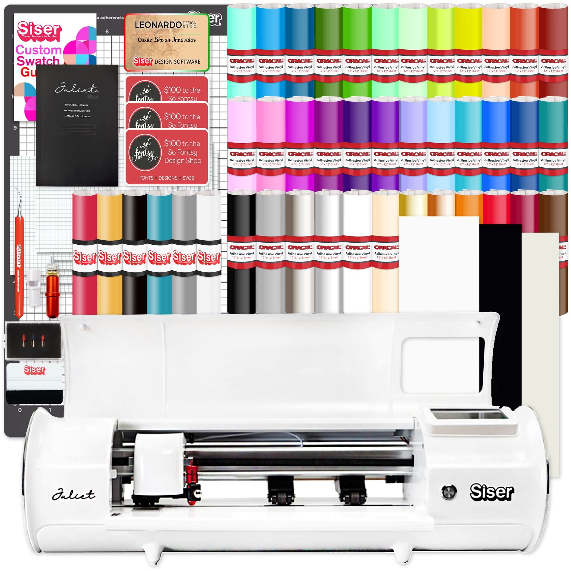 Siser Juliet Deluxe Vinyl & HTV Bundle
