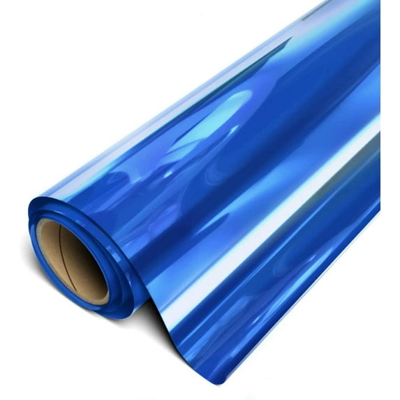 Siser Metal HTV Iron On Heat Transfer Vinyl 20" x 25ft Roll - Blue