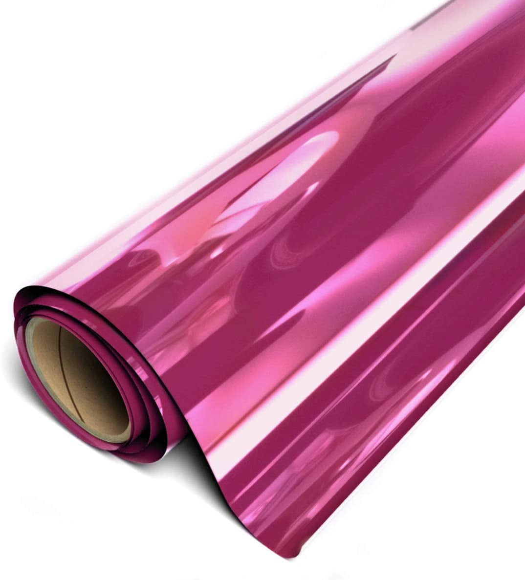 Siser Metal HTV Iron On Heat Transfer Vinyl 20" x 25ft Roll - Tiger Lily Pink
