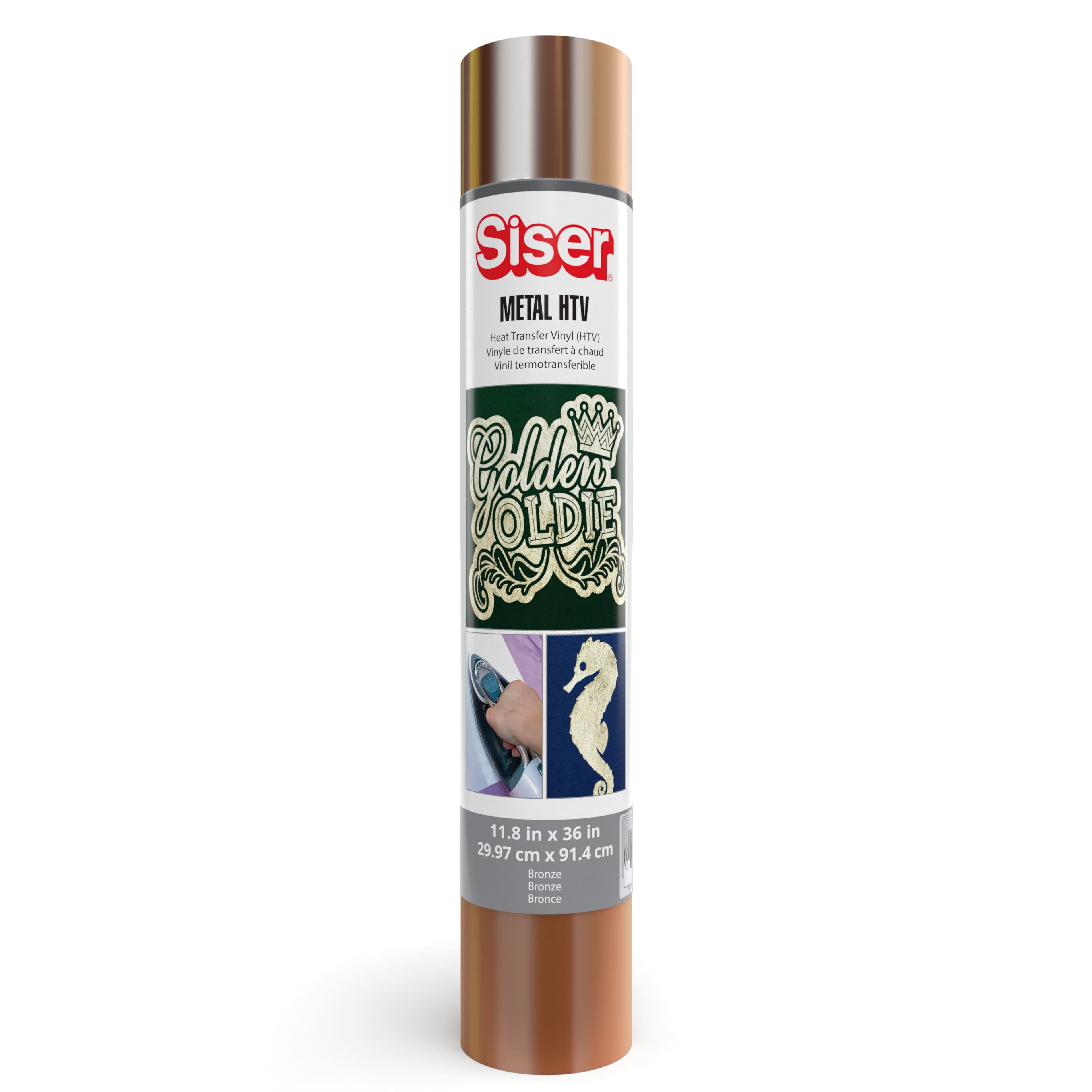Siser Metal Heat Transfer Vinyl, 36"