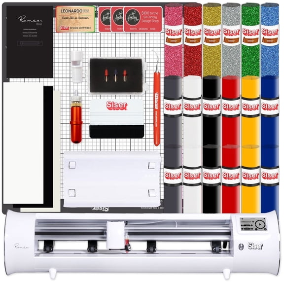 Siser Romeo 24" Deluxe Easyweed Heat Transfer (HTV) Bundle