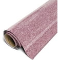 thumbnail image 1 of Siser Sparkle HTV Iron On Heat Transfer Vinyl 12" x 10ft Roll - Perfect Pink, 1 of 3