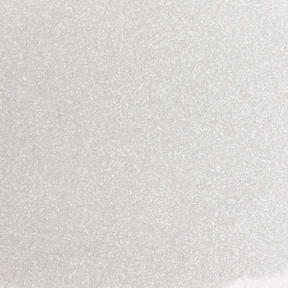Siser Sparkle HTV Iron On Heat Transfer Vinyl 12" x 12" 10 Precut Sheets - Snow Storm White