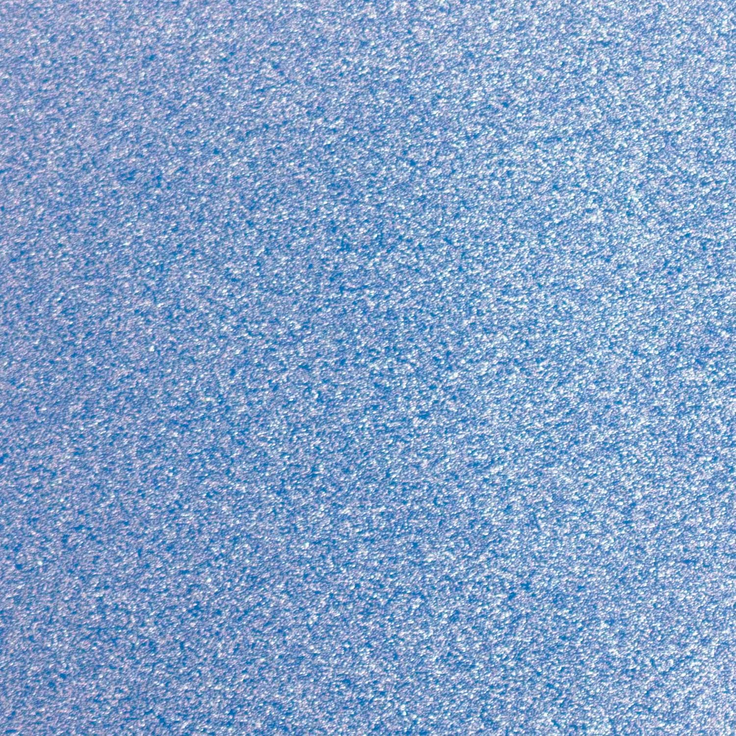 Siser Sparkle HTV Iron On Heat Transfer Vinyl 12" x 12" 6 Precut Sheets - Cornflower Blue