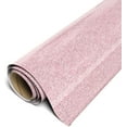 thumbnail image 1 of Siser Sparkle HTV Iron On Heat Transfer Vinyl 12" x 5ft Roll - Pink Lemonade, 1 of 3