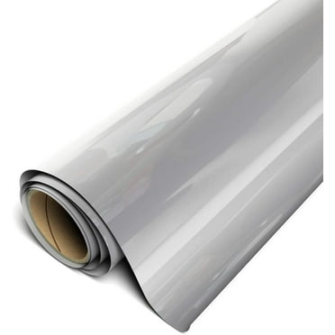 Siser Stretch Easyweed HTV Iron On Heat Transfer Vinyl 11.8" x 5ft Roll - Silver