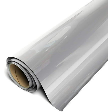 Siser Stretch Easyweed HTV Iron On Heat Transfer Vinyl 11.8" x 5ft Roll - Silver