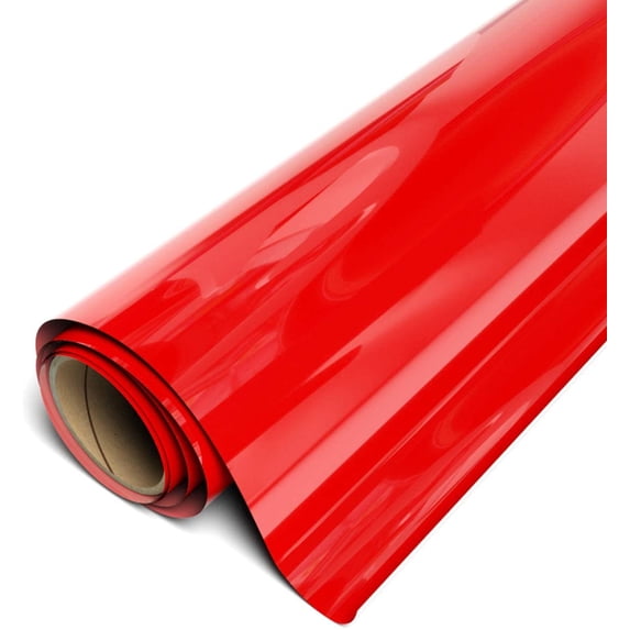 Siser Stretch Easyweed HTV Iron On Heat Transfer Vinyl 15" x 10ft Roll - Bright Red