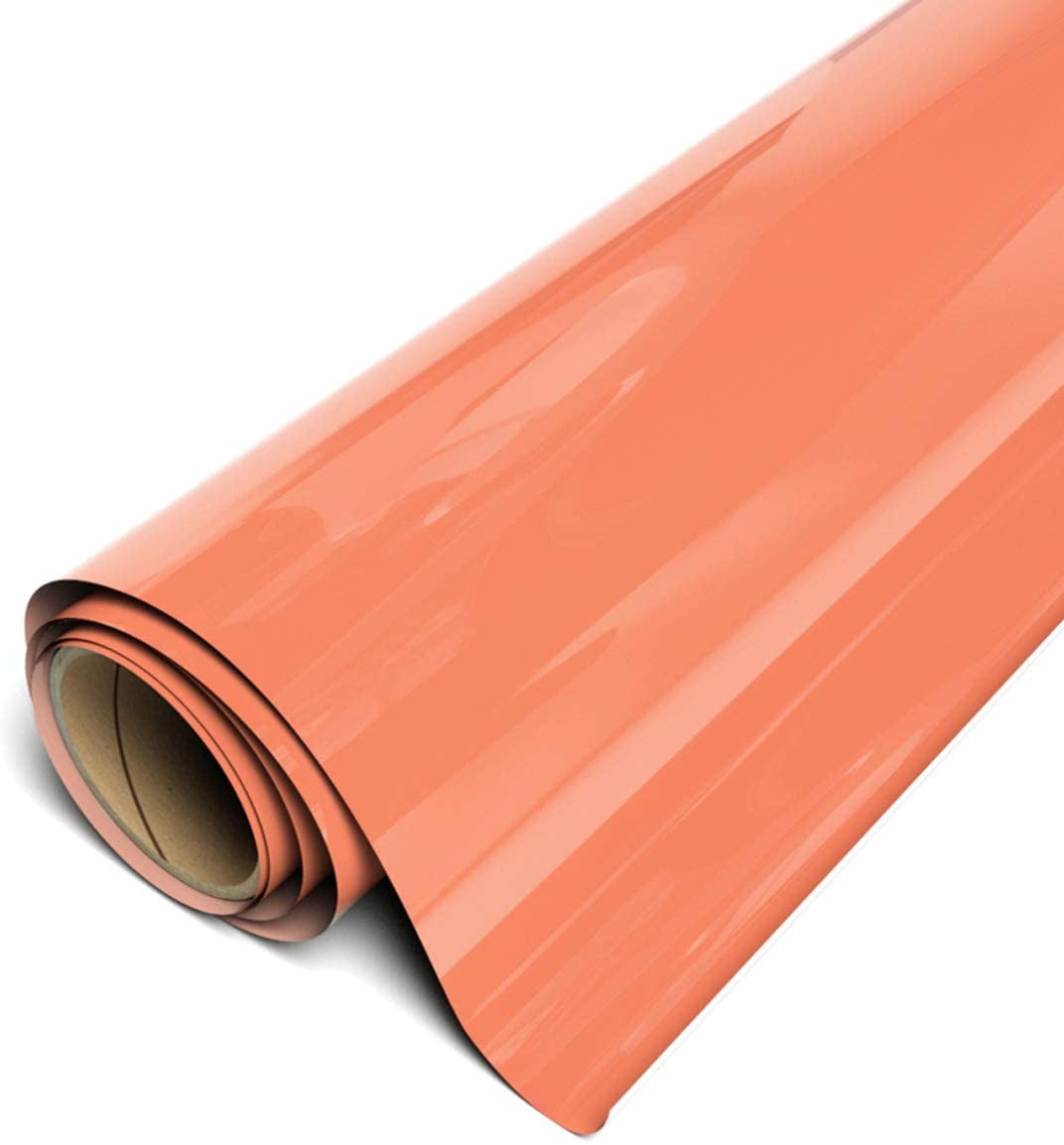 Siser Stretch Easyweed HTV Iron On Heat Transfer Vinyl 15" x 10ft Roll - Calypso Coral Pink