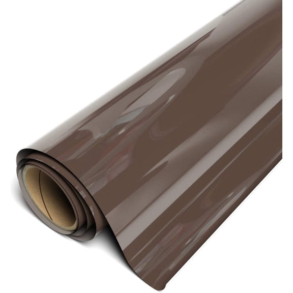 Siser Stretch Easyweed HTV Iron On Heat Transfer Vinyl 15" x 20ft Roll - Coffee Brown