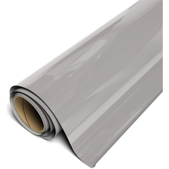 Siser Stretch Easyweed HTV Iron On Heat Transfer Vinyl 15" x 30ft (10 Yards) Roll - Gray