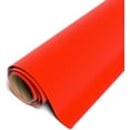 thumbnail image 1 of Siser StripFlock Pro HTV 12"x12" Sheet - Textured Heat Transfer Vinyl Fluorescent Red, 1 of 5