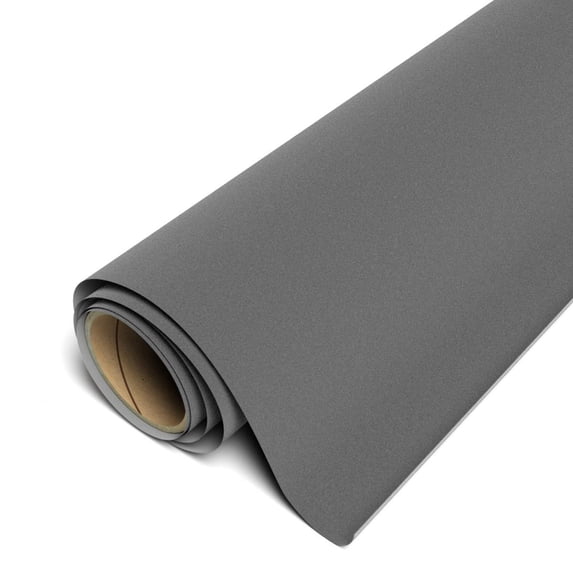 Siser StripFlock Pro Heat Transfer Vinyl 11.8" x 12" Sheet Anthracite- Compatible with Siser Romeo/Juliet & Other Professional or Craft Cutters - Layerable - CPSIA Certified