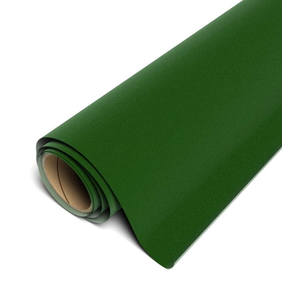 Siser StripFlock Pro Heat Transfer Vinyl 11.8" x 12" Sheet Green- Compatible with Siser Romeo/Juliet & Other Professional or Craft Cutters - Layerable - CPSIA Certified