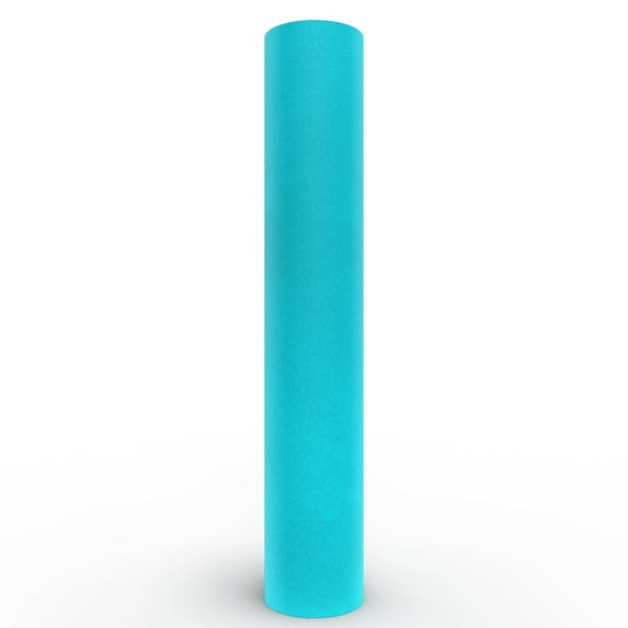 Siser Stripflock Heat Transfer Vinyl Turquoise 11.8" x 24" Roll