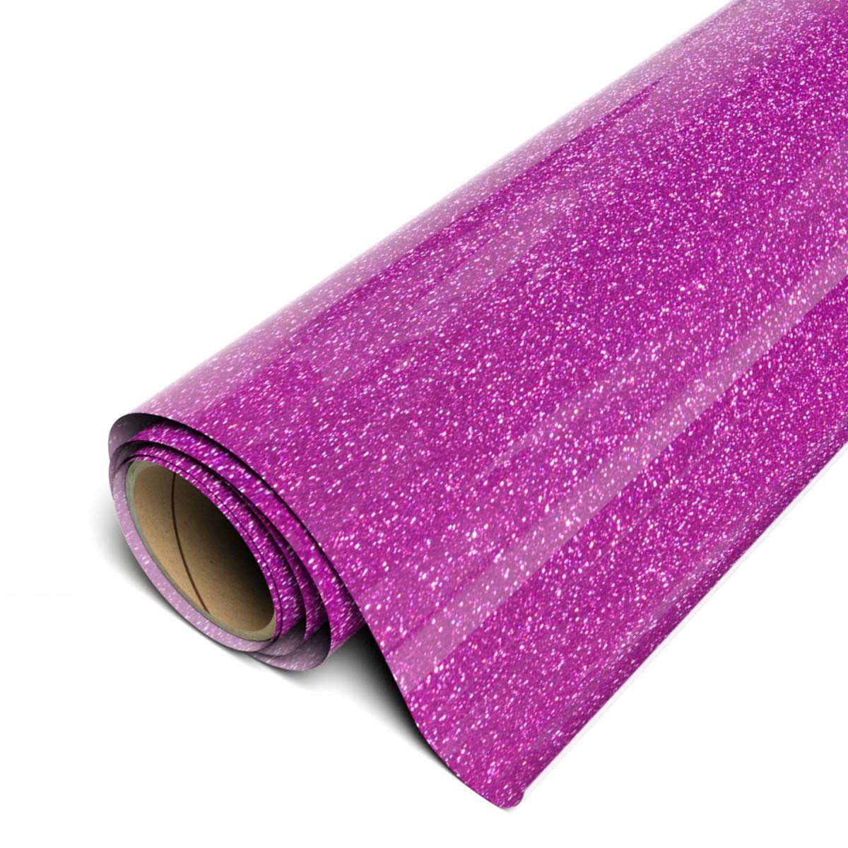 Siser Twinkle HTV 20"x10yd Roll - Reflective Glitter Heat Transfer Vinyl Fuchsia