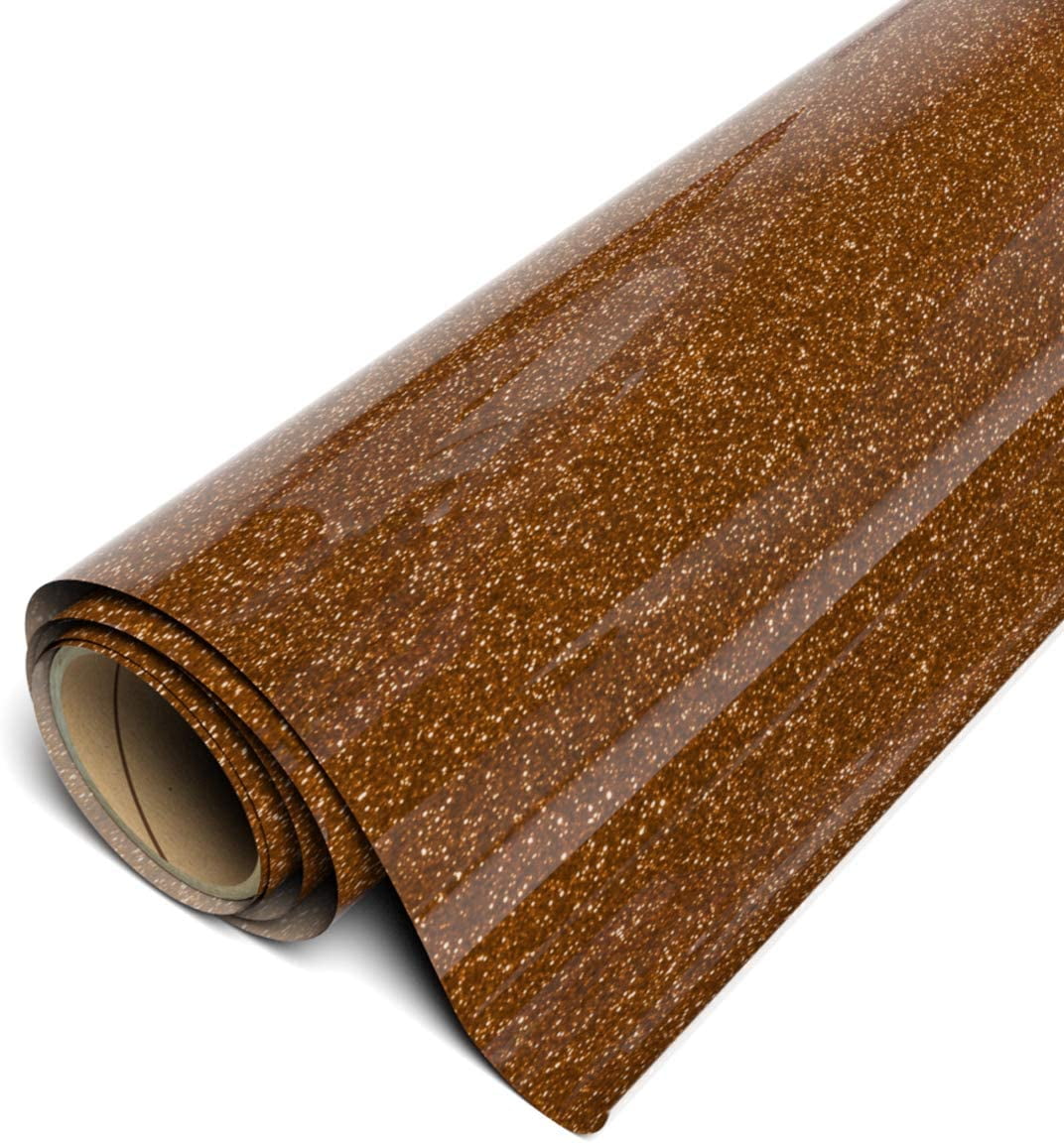 Siser Twinkle HTV Iron On Heat Transfer Vinyl 20" x 10ft Roll - Copper