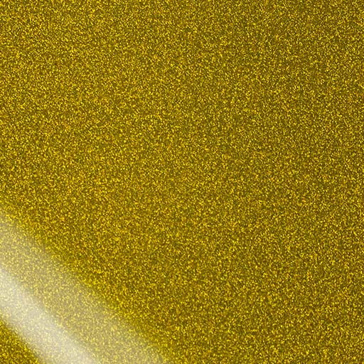 Siser Twinkle HTV Iron On Heat Transfer Vinyl 20" x 12" 1 Precut Sheet - Gold