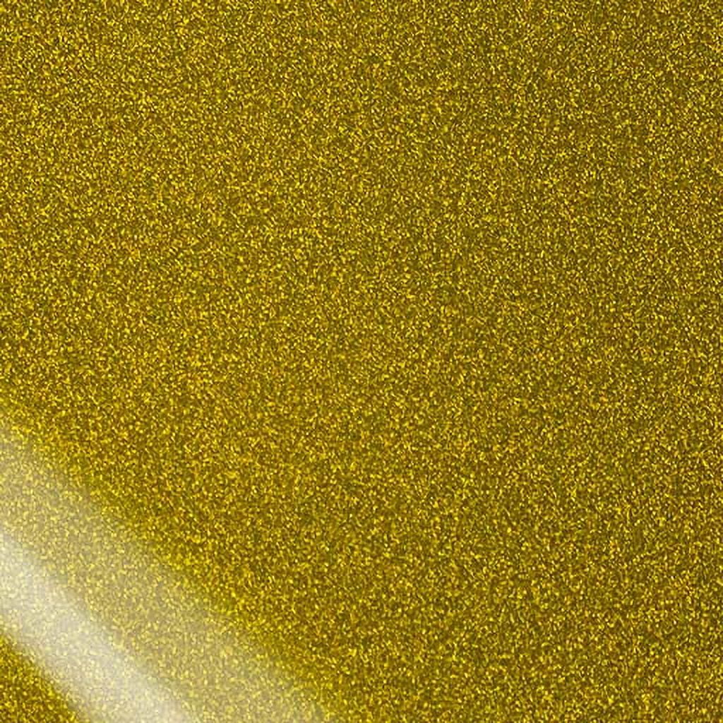 Siser Twinkle HTV Iron On Heat Transfer Vinyl 20" x 12" 10 Precut Sheets - Gold
