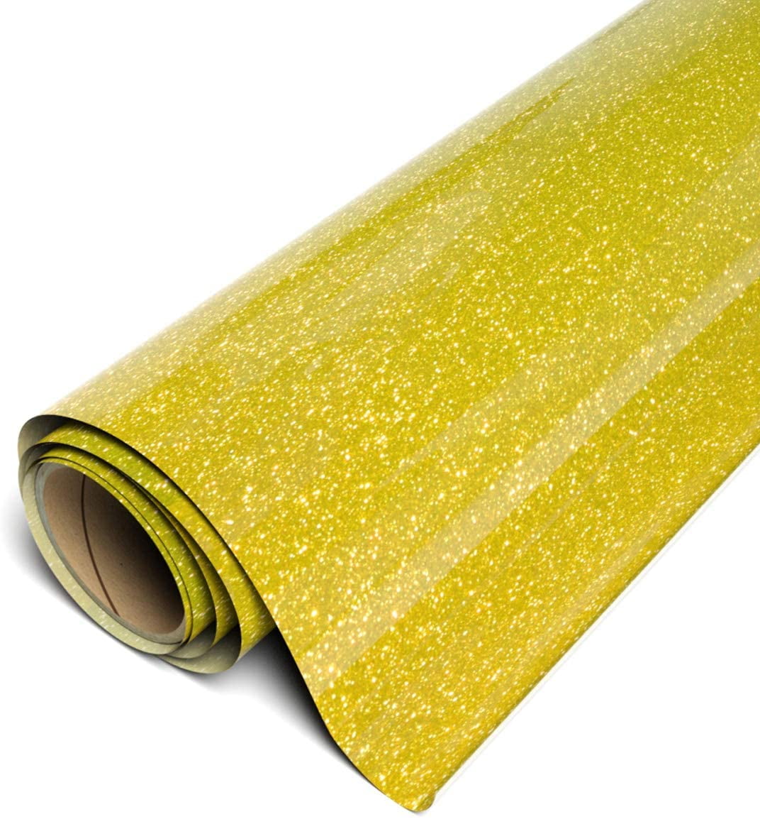 Siser Twinkle HTV Iron On Heat Transfer Vinyl 20" x 15ft (5 Yards) Roll - Gold