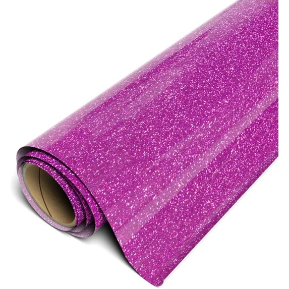 Siser Twinkle HTV Iron On Heat Transfer Vinyl 20" x 2ft Roll - Fuchsia