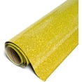 thumbnail image 1 of Siser Twinkle HTV Iron On Heat Transfer Vinyl 20" x 9ft (3 Yards) Roll - Gold, 1 of 3
