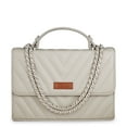 thumbnail image 1 of Sishka Grey Crossbody Bag for Women – Elegant Vegan Leather Sling Shoulder Purse with Adjustable Strap, Perfect for Everyday Use & Travel, 1 of 9