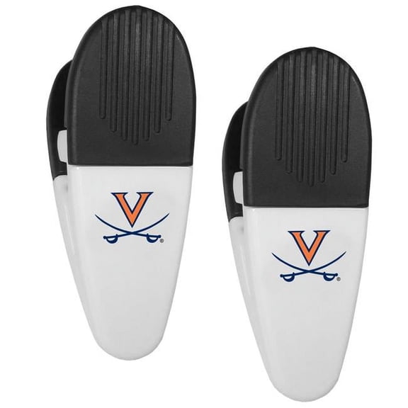 Siskiyou 5460386203 NCAA Virginia Cavaliers Chip Clips - Pack of 2