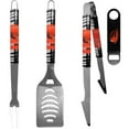 thumbnail image 1 of Siskiyou C3BQ72LBO Unisex NCAA Oregon State Beavers 3 Piece BBQ Set & Bottle Opener - One Size, 1 of 1