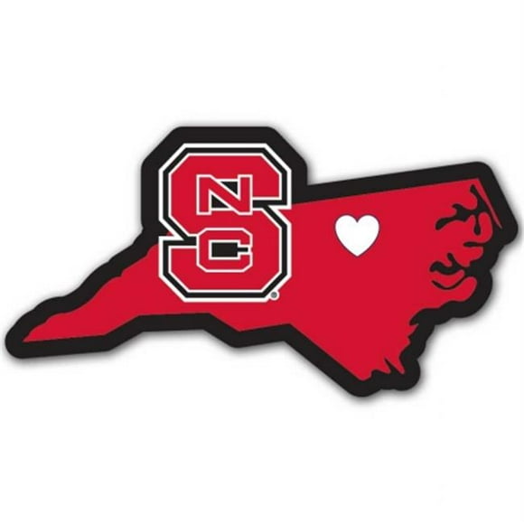Siskiyou Sports CHSD79 NCAA North Carolina St. Wolfpack Home State Decal