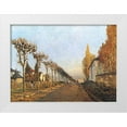 thumbnail image 1 of Sisley, Alfred 24x19 White Modern Wood Framed Museum Art Print Titled - Chemin de la Machine, Louveciennes, 1 of 4