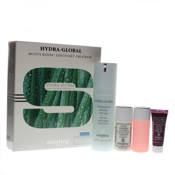Sisley Hydra Global Moisturizing Discovery Program 4pc Kit Anti-Aging Hydration