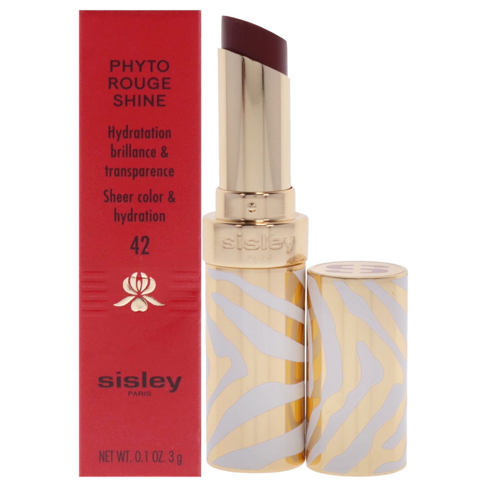 Sisley Phyto-Rouge Shine Lipstick - 42 Sheer Cranberry , 0.1 oz