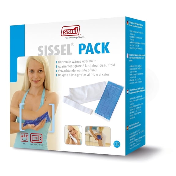 Sissel Tri-Sectional Soft Touch Pro, Hot/Cold Therapy, Neck/Back/Shoulder, Comfort Relief