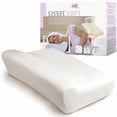 thumbnail image 1 of Sissel Venosoft Leg Pillow, Large, Venous Blood Flow Support, Pressure Relief, Velour Cover, 1 of 16