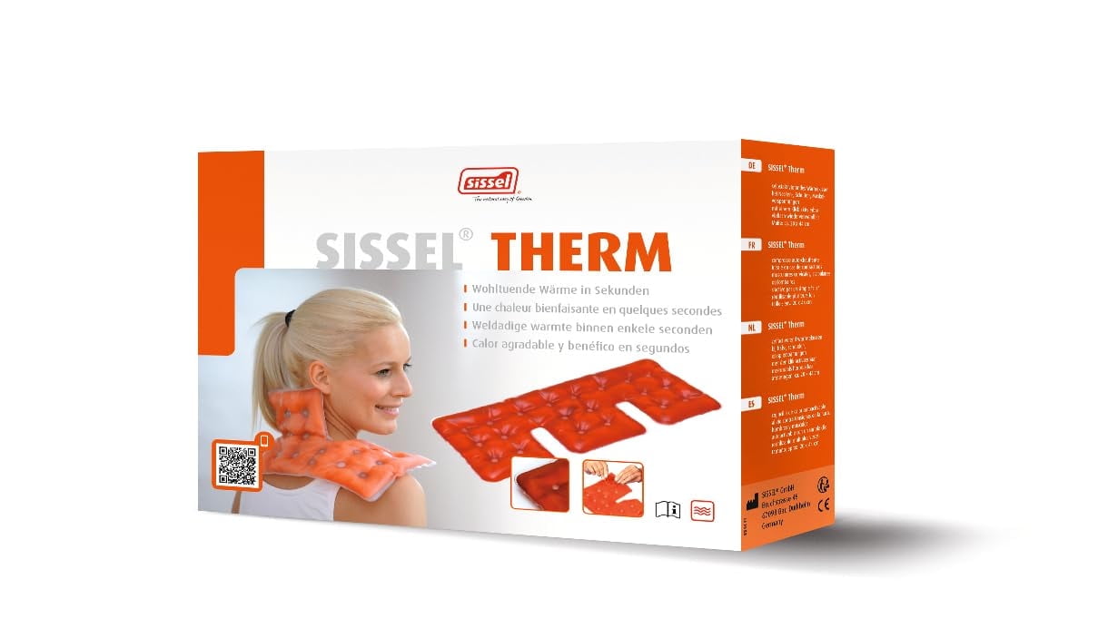 Sissel Vinotherm Hot Pad, Shoulder/Neck/Back, Radiates Dry Warmth, Natural Ingredients